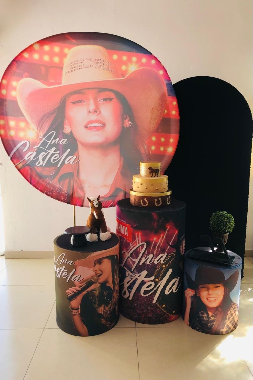 Kit Medio Ana Castela  - Arrazo Decorações