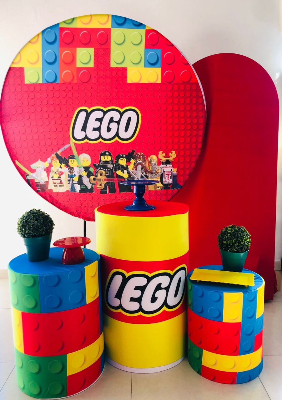 Kit Médio Lego  - Arrazo Decorações