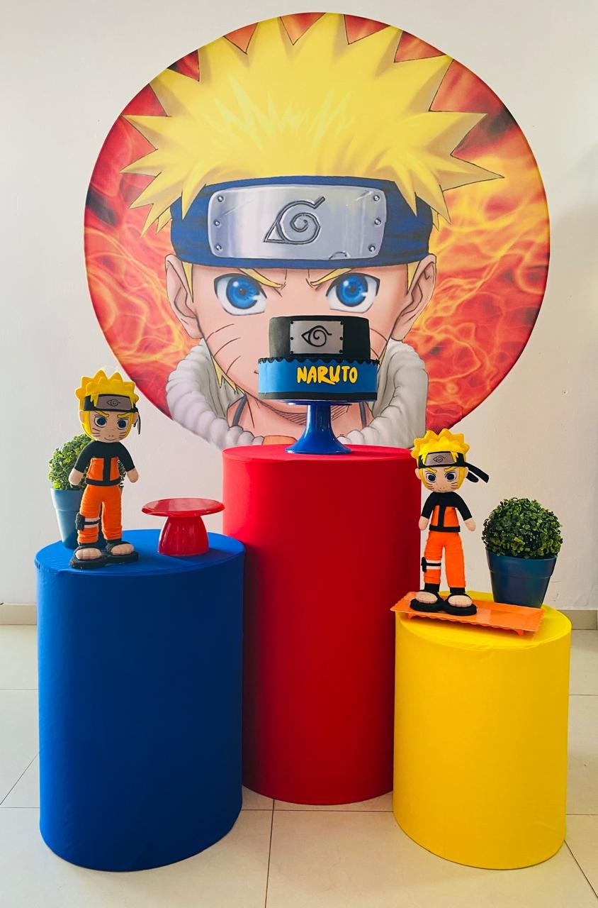 Kit Básico Naruto  - Arrazo Decorações