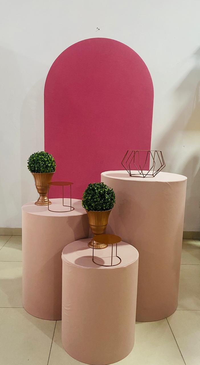 Decoração Adulto Rosa  - Arrazo Decorações