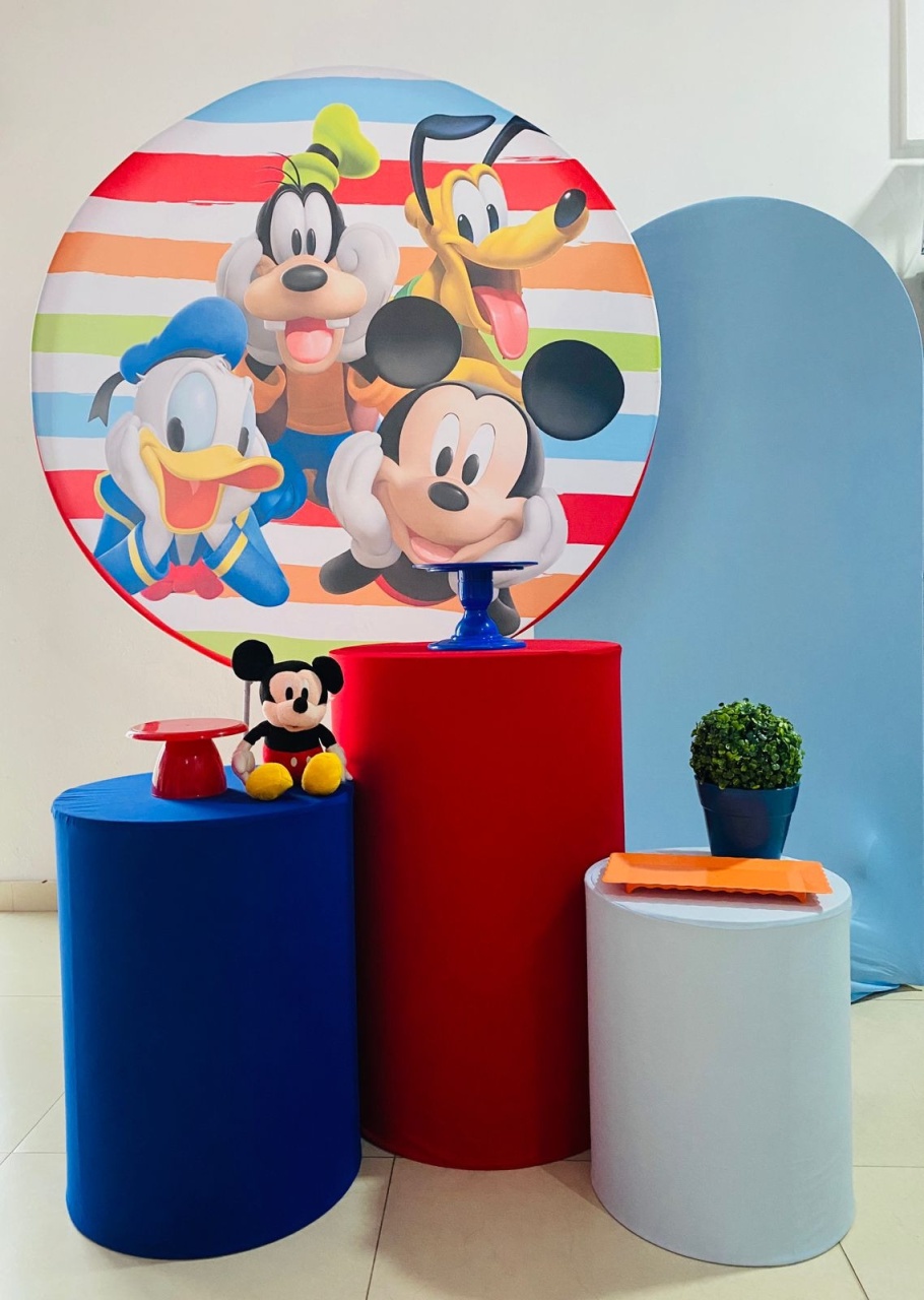 Kit Médio Turma Do Mickey  - Arrazo Decorações