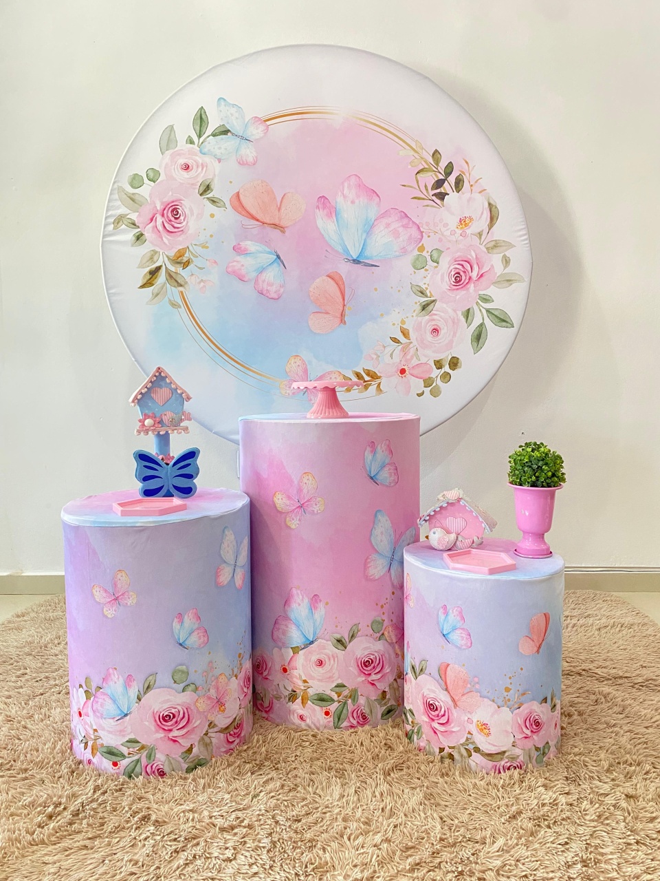 Kit Basico Borboleta - Arrazo Decorações