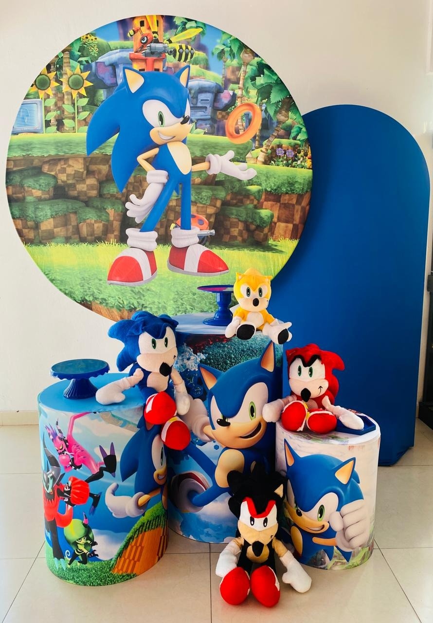 Kit Médio Sonic - Arrazo Decorações