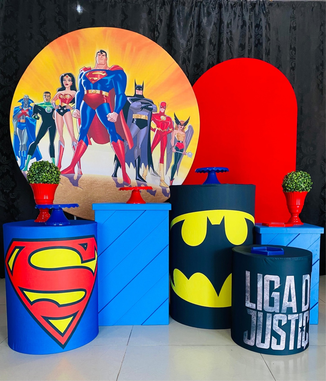 Kit Master Liga da Justiça  - Arrazo Decorações