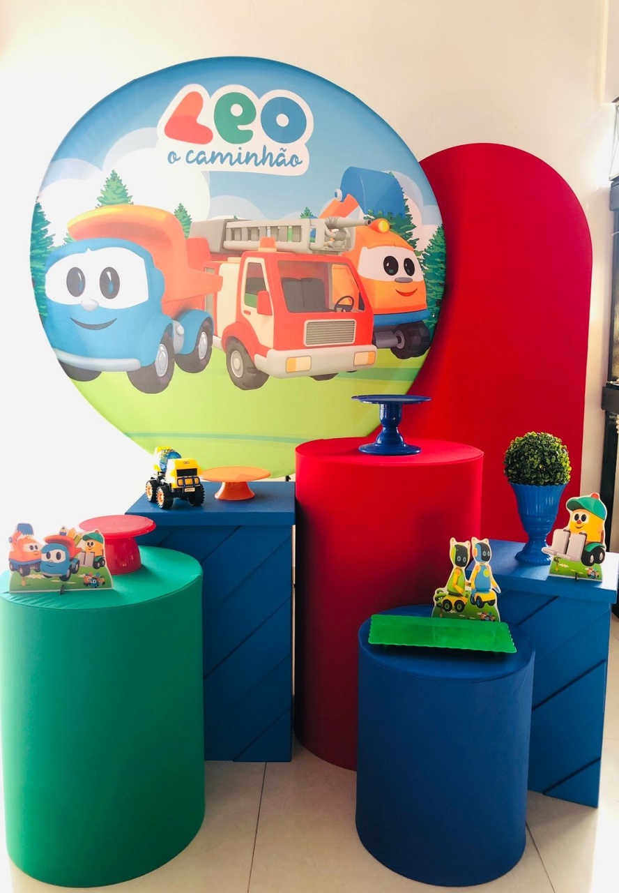 Kit Master Léo Caminhões  - Arrazo Decorações