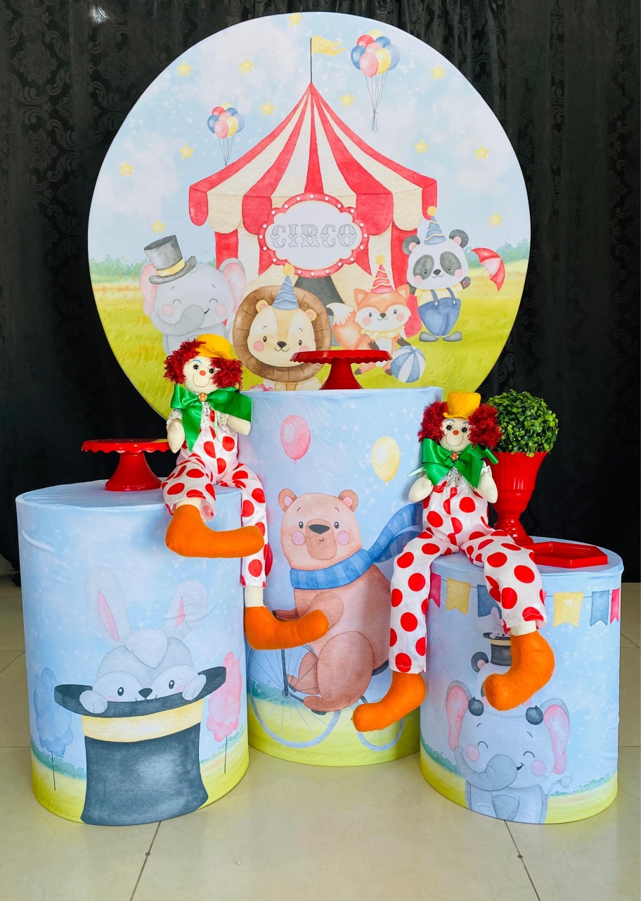 Kit Básico Circo 2  - Arrazo Decorações