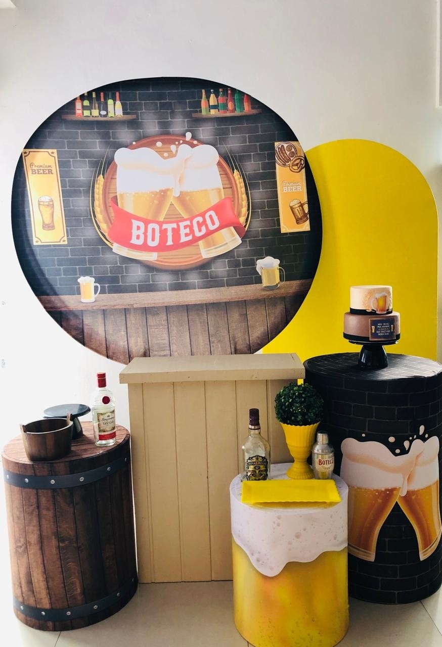 Kit Master Boteco Chopp   - Arrazo Decorações