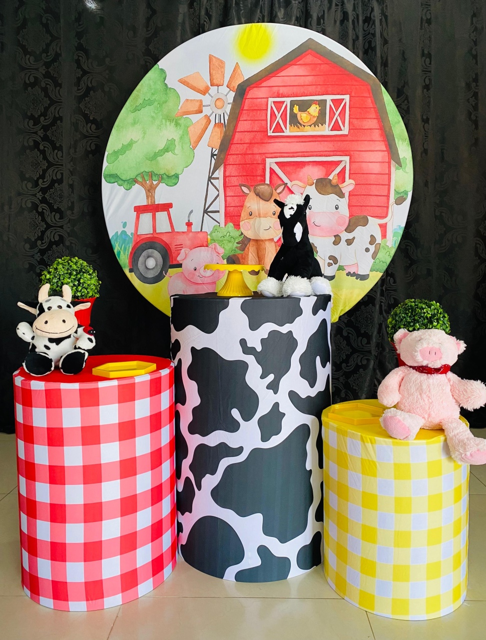 Kit Básico Fazendinha  - Arrazo Decorações