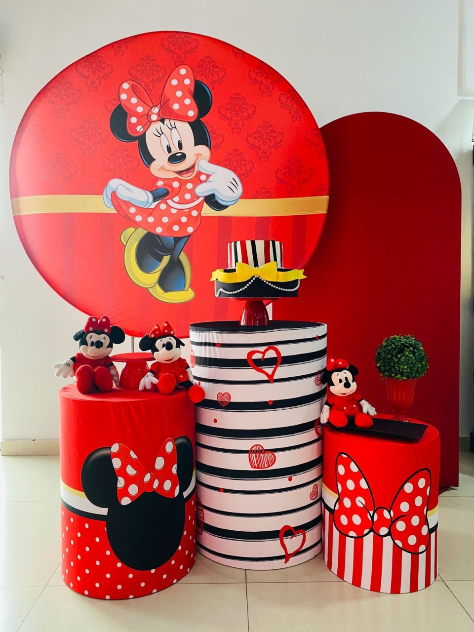 Kit Médio Minie  - Arrazo Decorações
