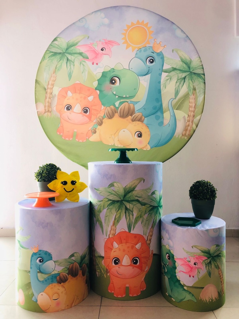 Kit Básico Dino  - Arrazo Decorações