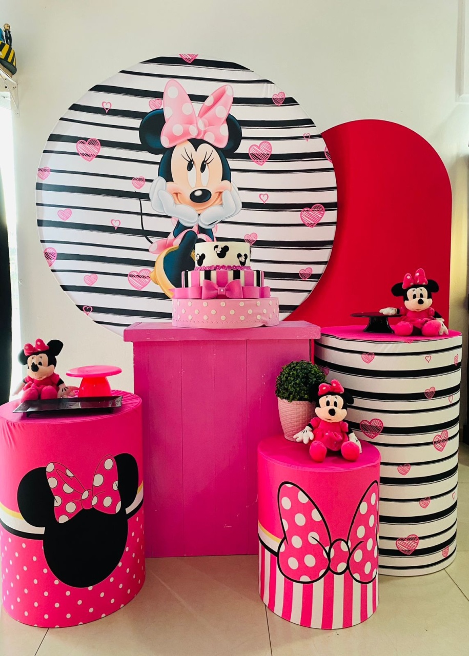 Kit Master Minie Branca  - Arrazo Decorações