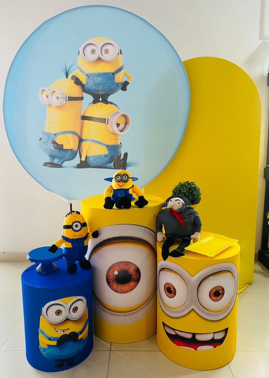 Kit Médio Minions  - Arrazo Decorações
