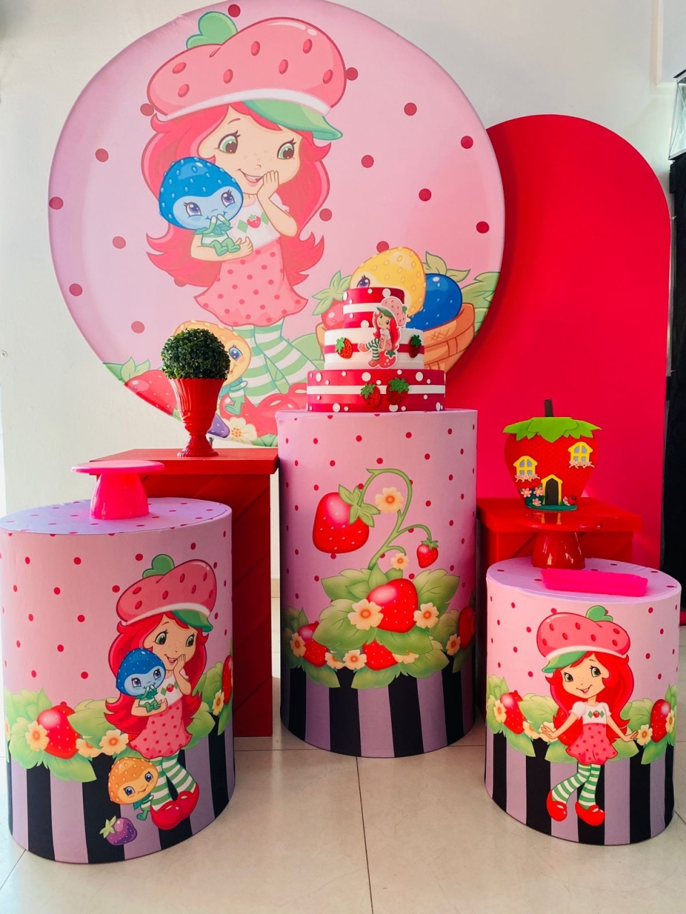 Kit Master Moranguinho  - Arrazo Decorações