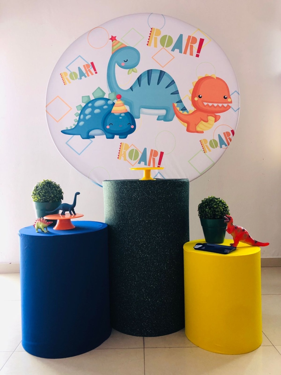 Kit Básico Dinossauro Baby  - Arrazo Decorações
