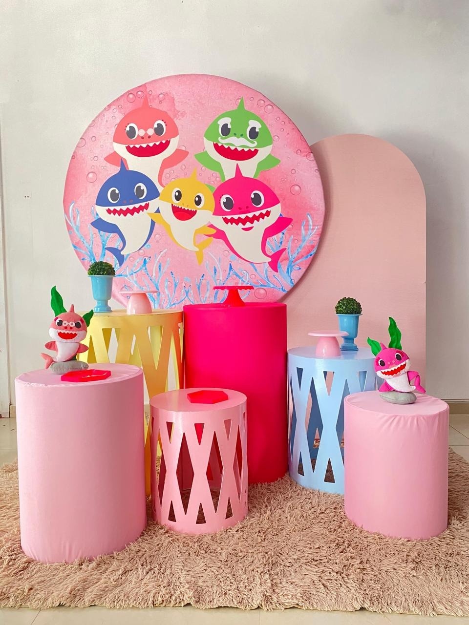 Kit Master Baby Sharck  - Arrazo Decorações