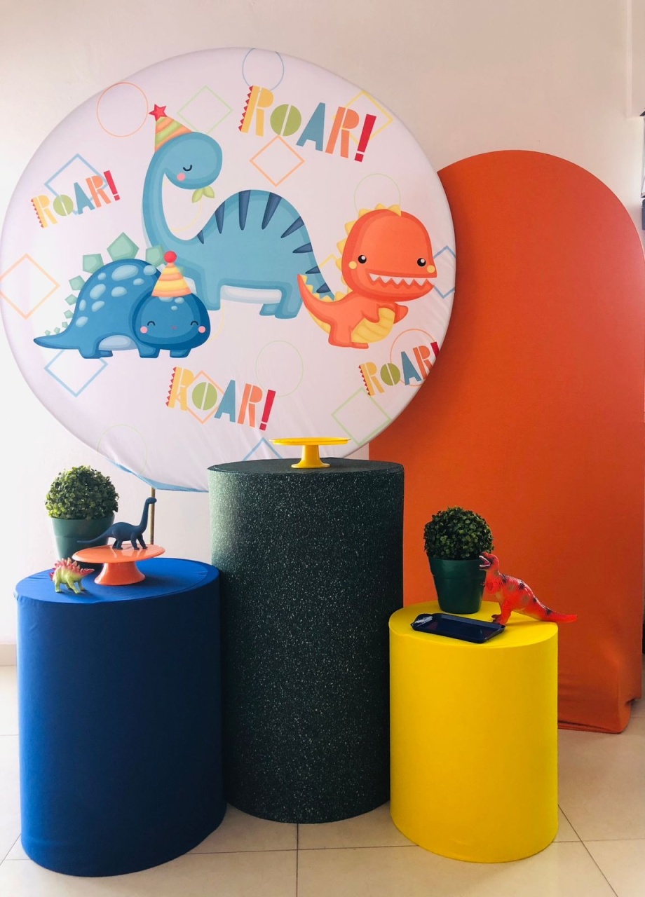 Kit Médio Dino Baby  - Arrazo Decorações