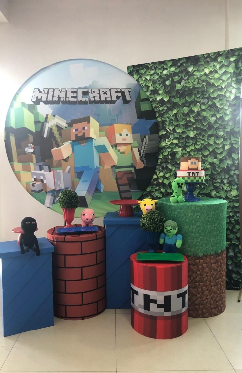 Kit Master Minecraft  - Arrazo Decorações