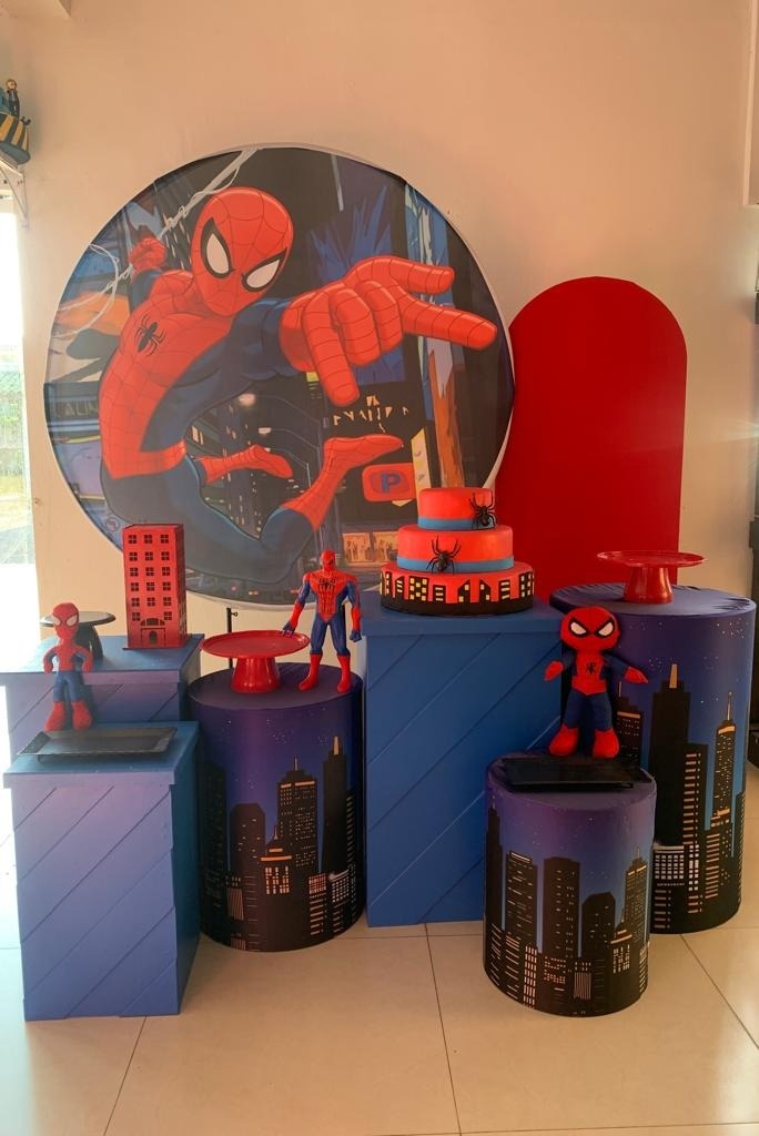 Kit Master Homem Aranha  - Arrazo Decorações