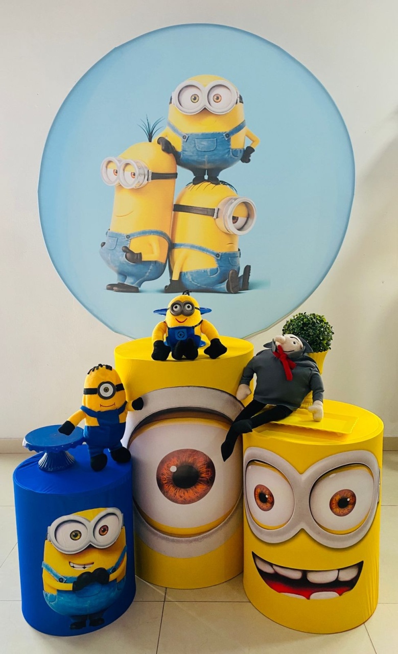 Kit Básico Minions  - Arrazo Decorações