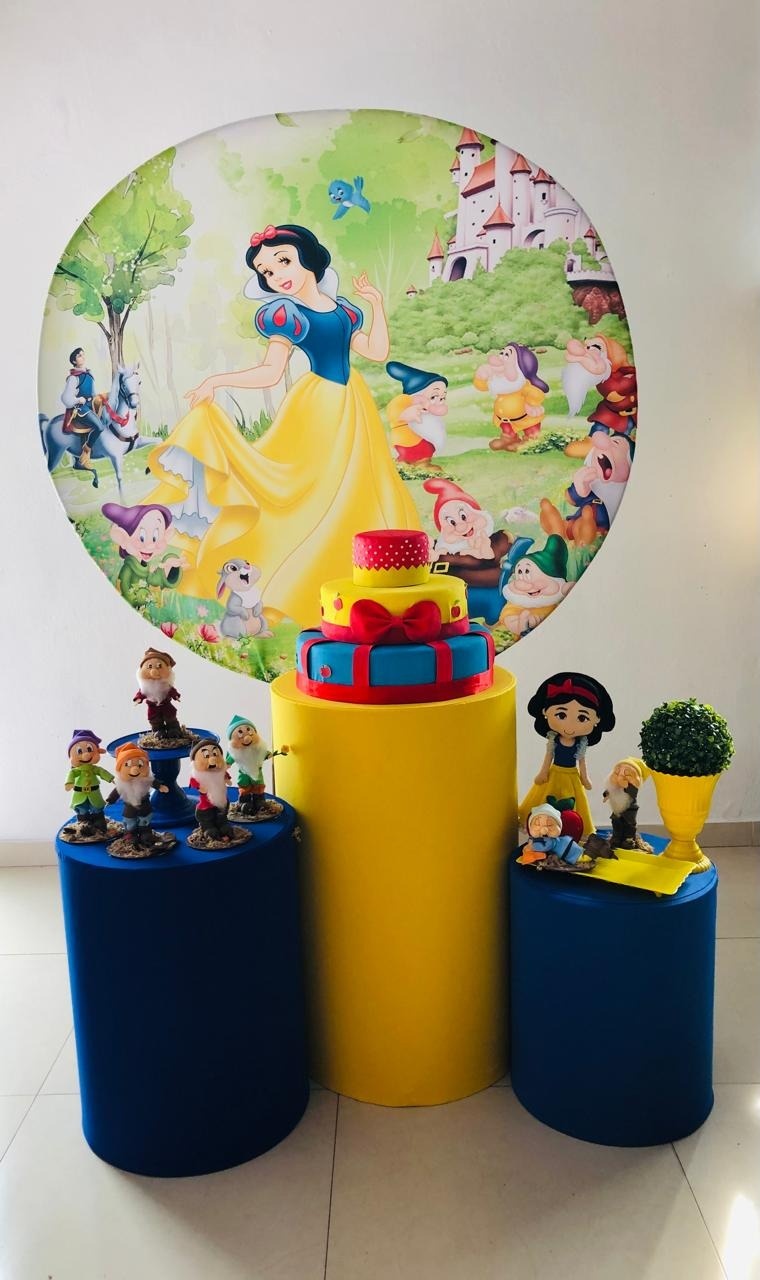 Kit 2 Basico Branca de Neve  - Arrazo Decorações