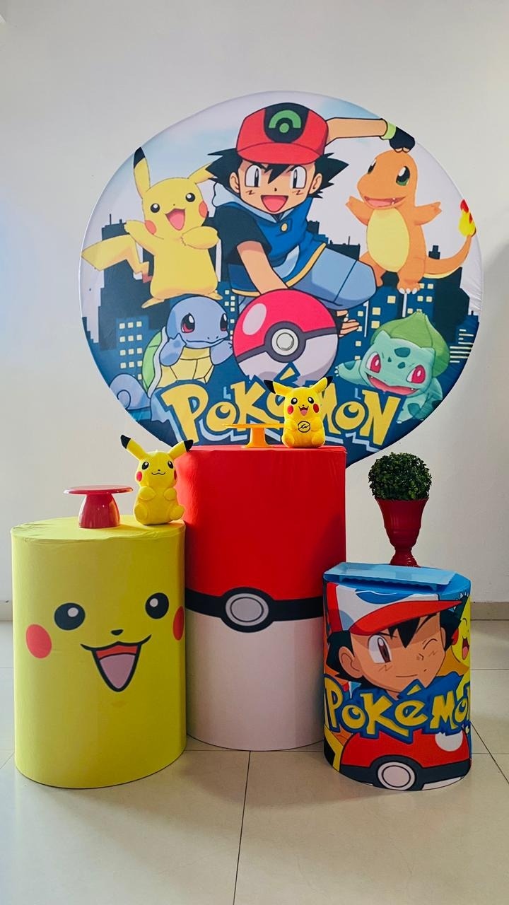 Kit Básico Pokemon - Arrazo Decorações