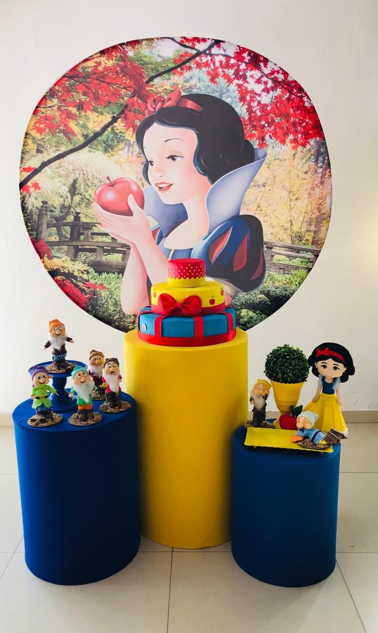 Kit Basico Branca de Neve  - Arrazo Decorações