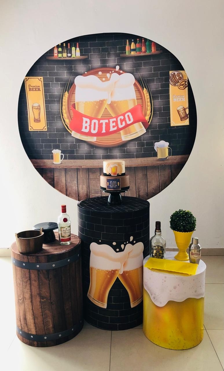 Kit Basico Boteco Chopp - Arrazo Decorações