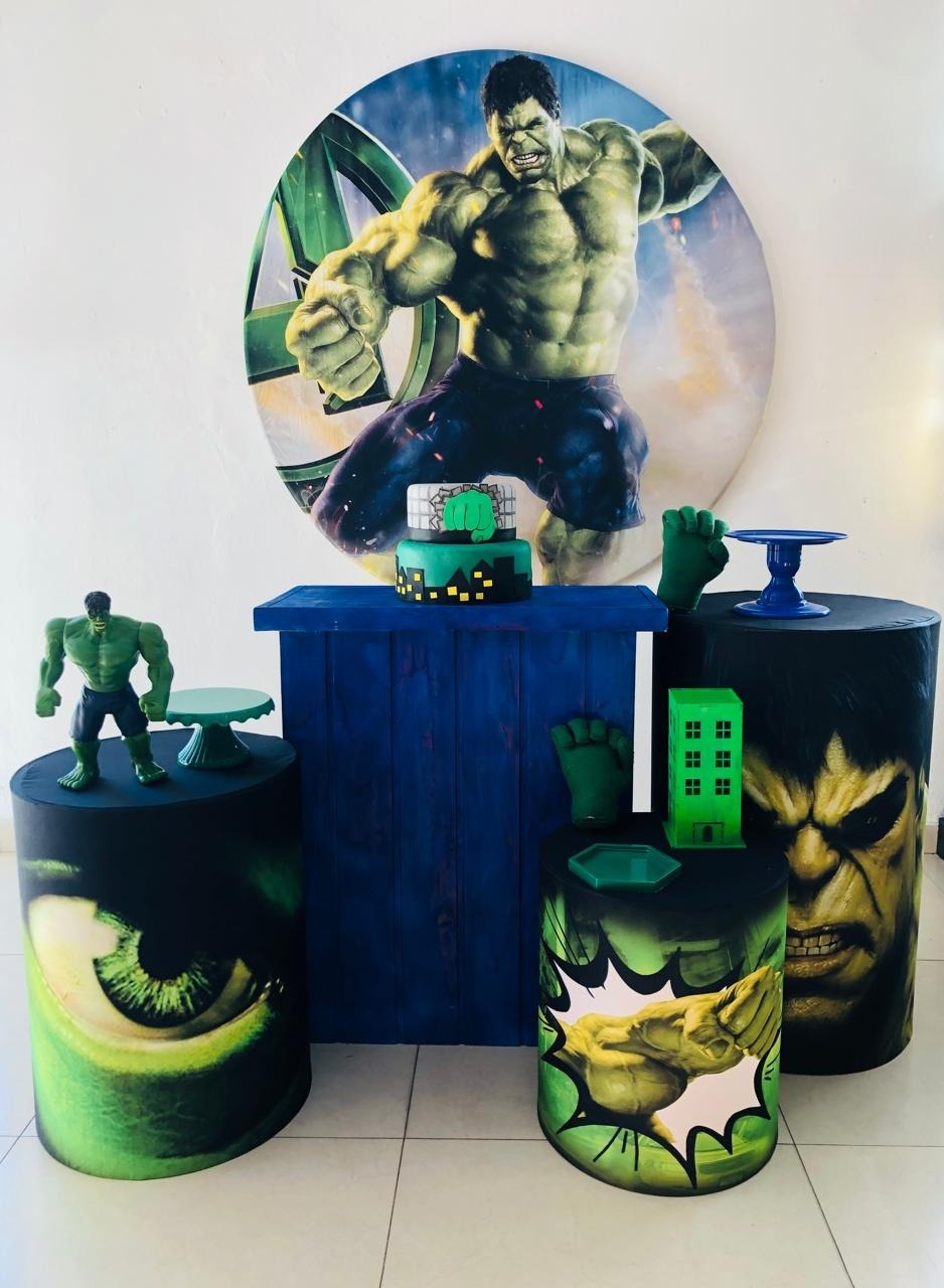 Kit Master Hulk  - Arrazo Decorações
