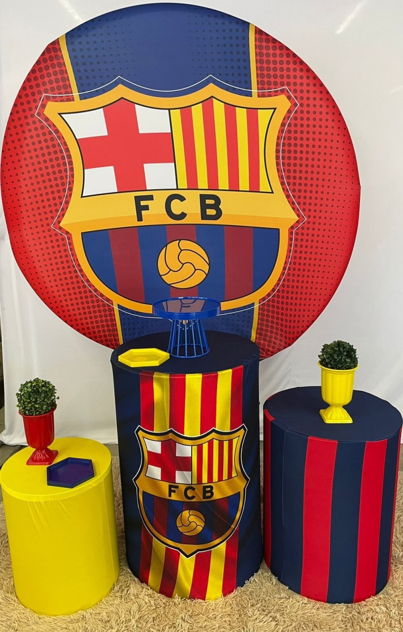 Kit Basico Do Barcelona  - Arrazo Decorações