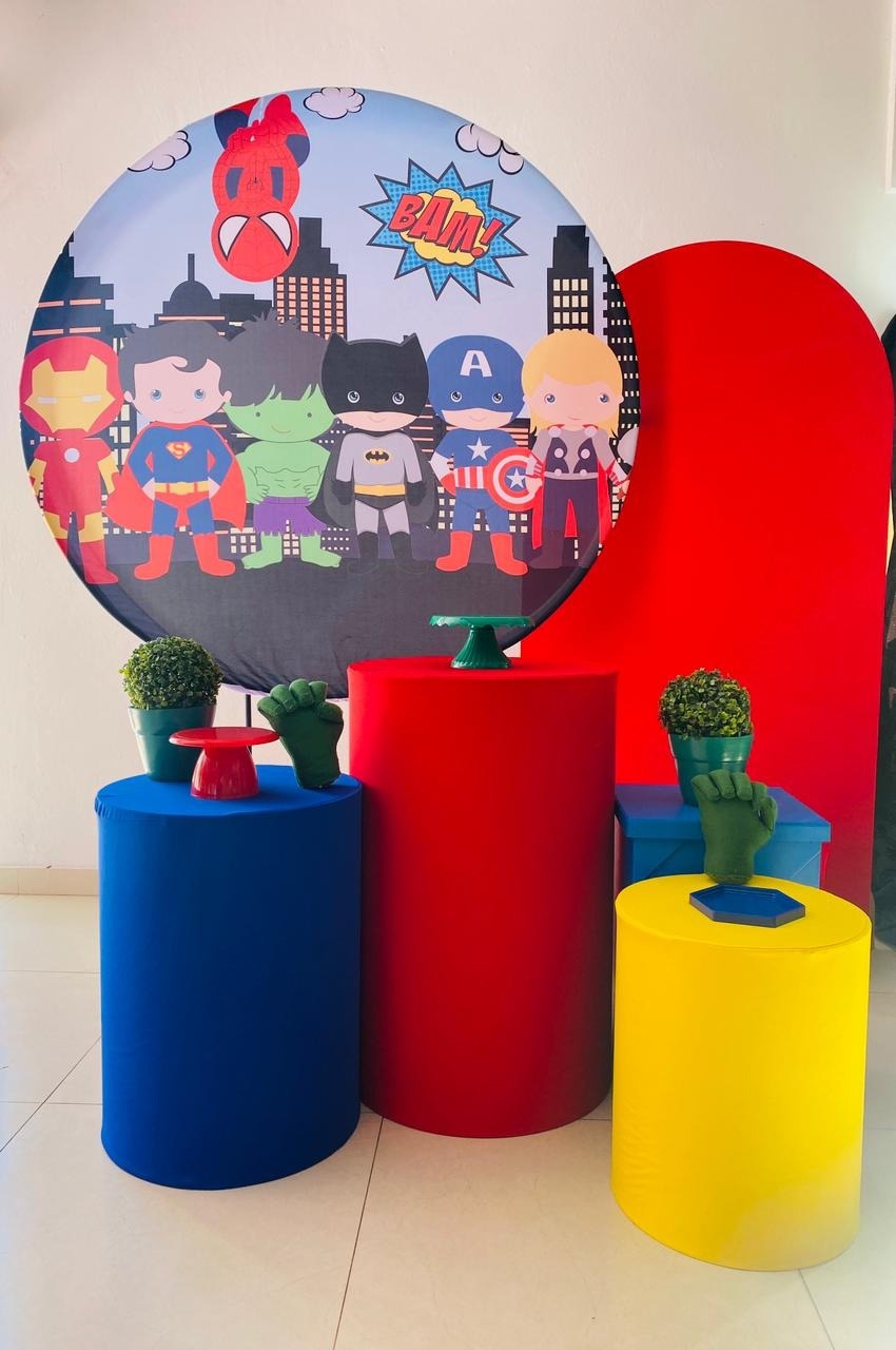 Kit Médio Vingadores Baby  - Arrazo Decorações