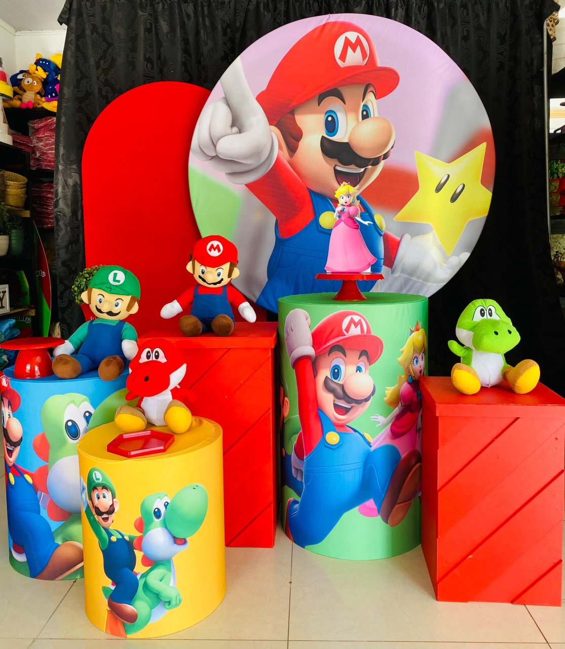 Kit Master Super Mário  - Arrazo Decorações