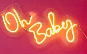 Led Oh Baby - Arrazo Decorações