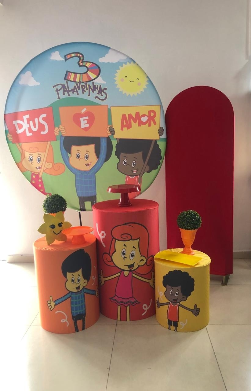 Kit Medio 3 Palavrinhas  - Arrazo Decorações