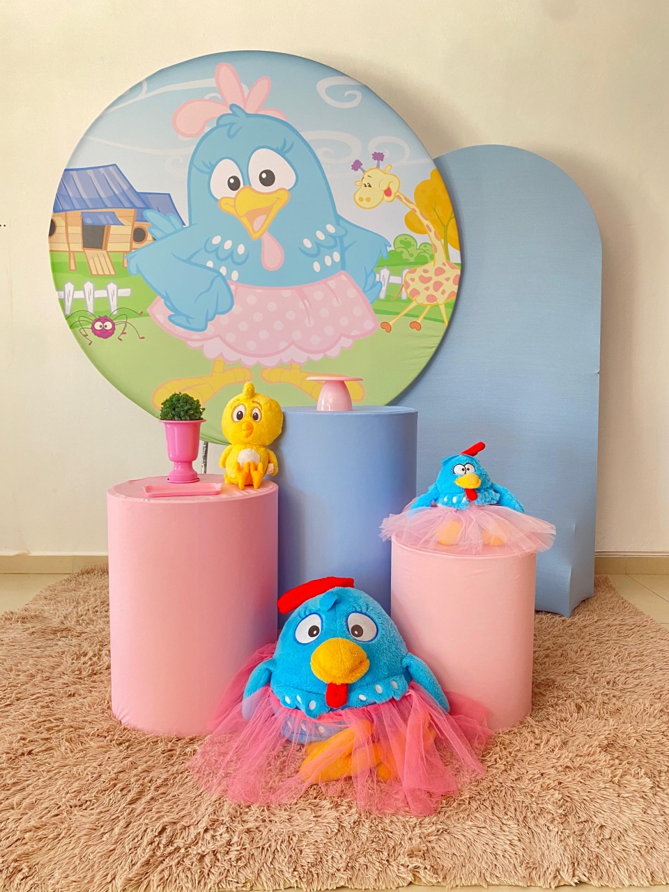 Kit Medio Galinha Pintadinha  - Arrazo Decorações