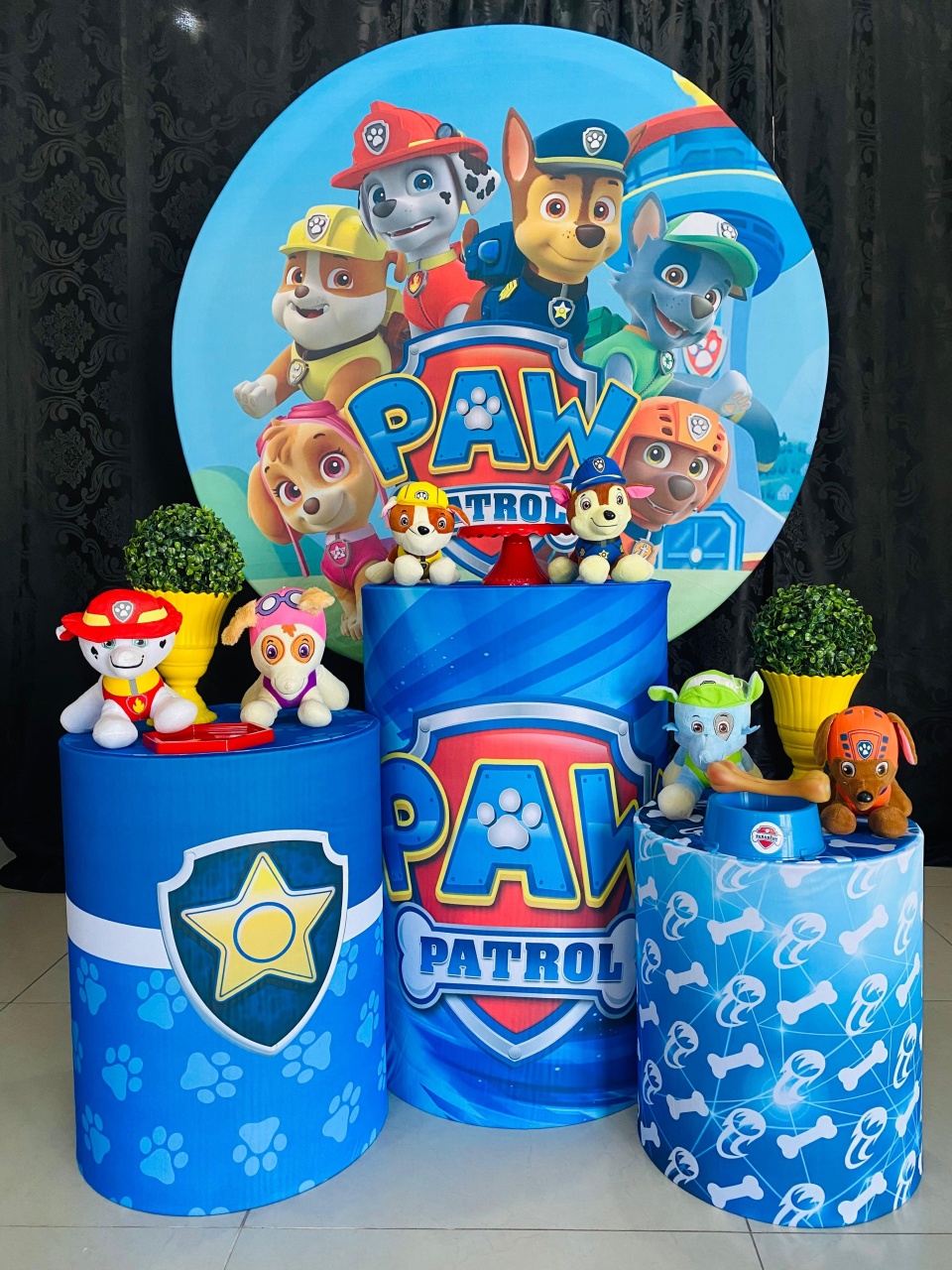 Kit Básico Patrulha Canina 2  - Arrazo Decorações