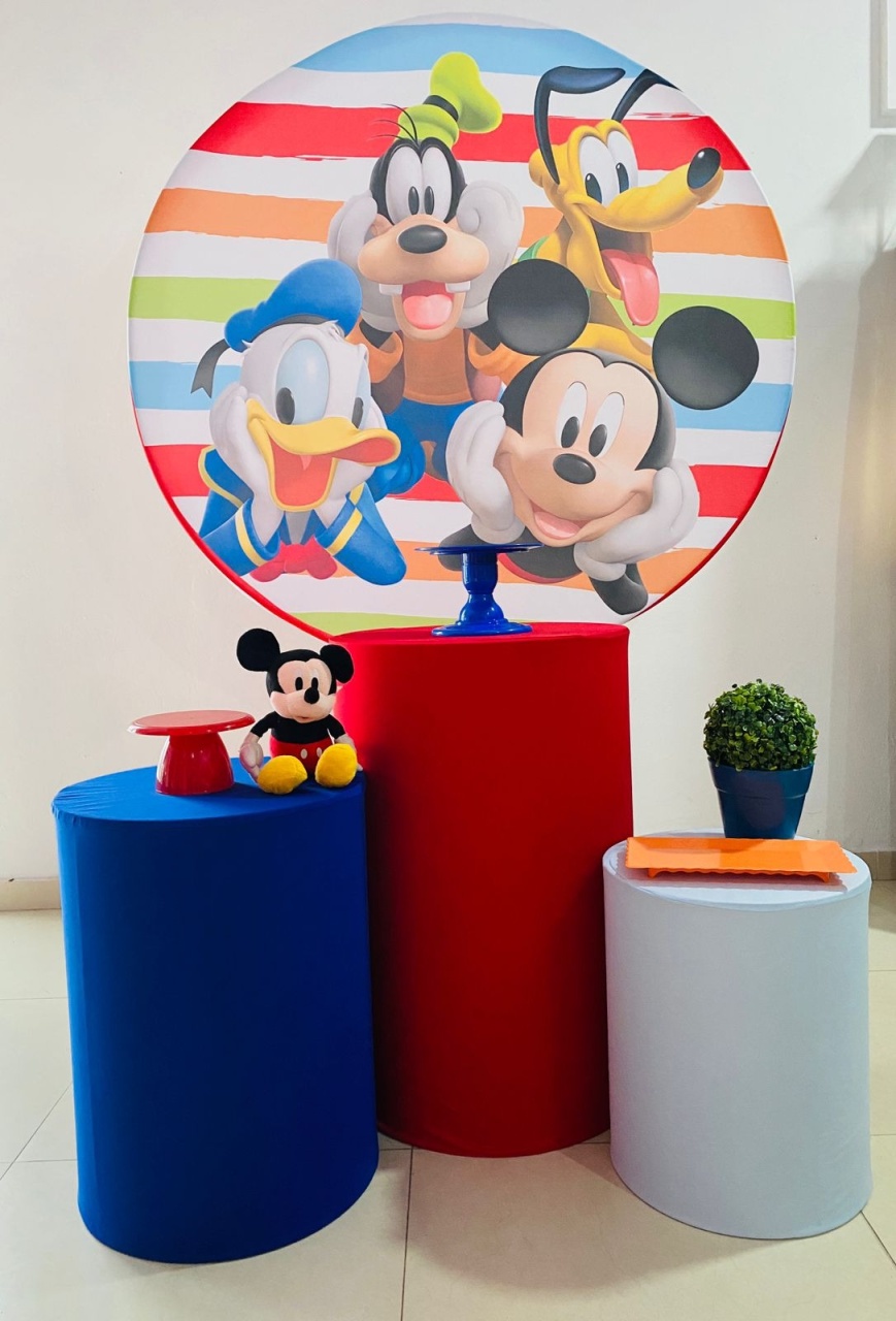 Kit Básico Turma Do Mickey  - Arrazo Decorações