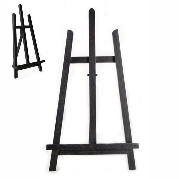 Cavalete Madeira Preto  - Arrazo Decorações