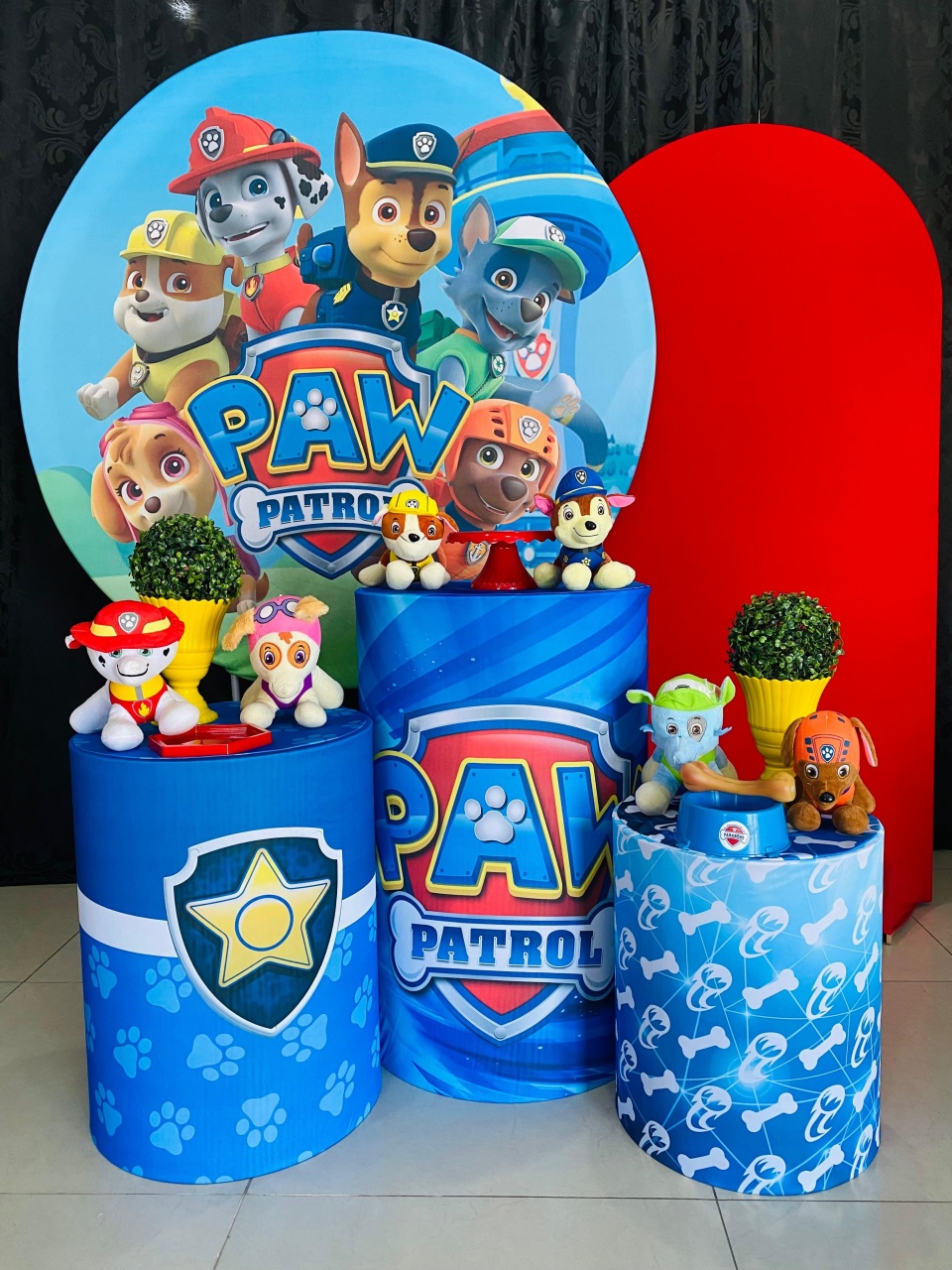 Kit Médio Patrulha Canina  - Arrazo Decorações