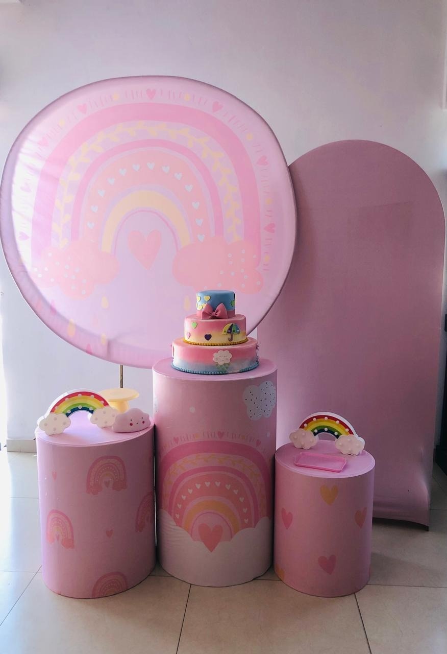 Kit Medio Arco Iris  - Arrazo Decorações