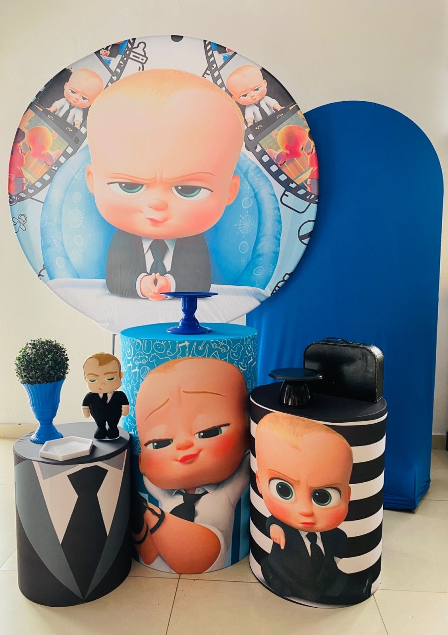 Kit Médio Poderoso Chefinho  - Arrazo Decorações