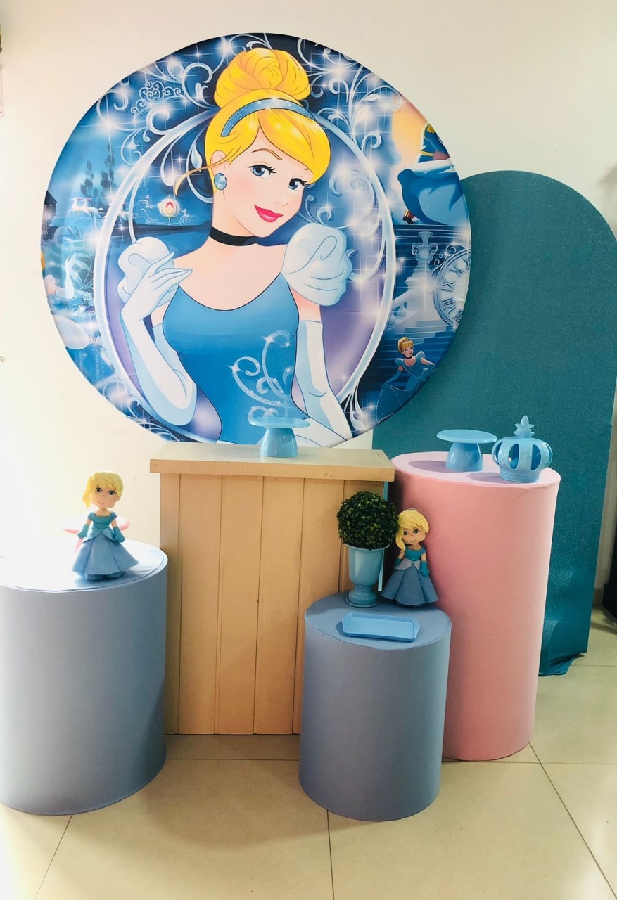 Kit Master Cinderela Capas Lisas - Arrazo Decorações