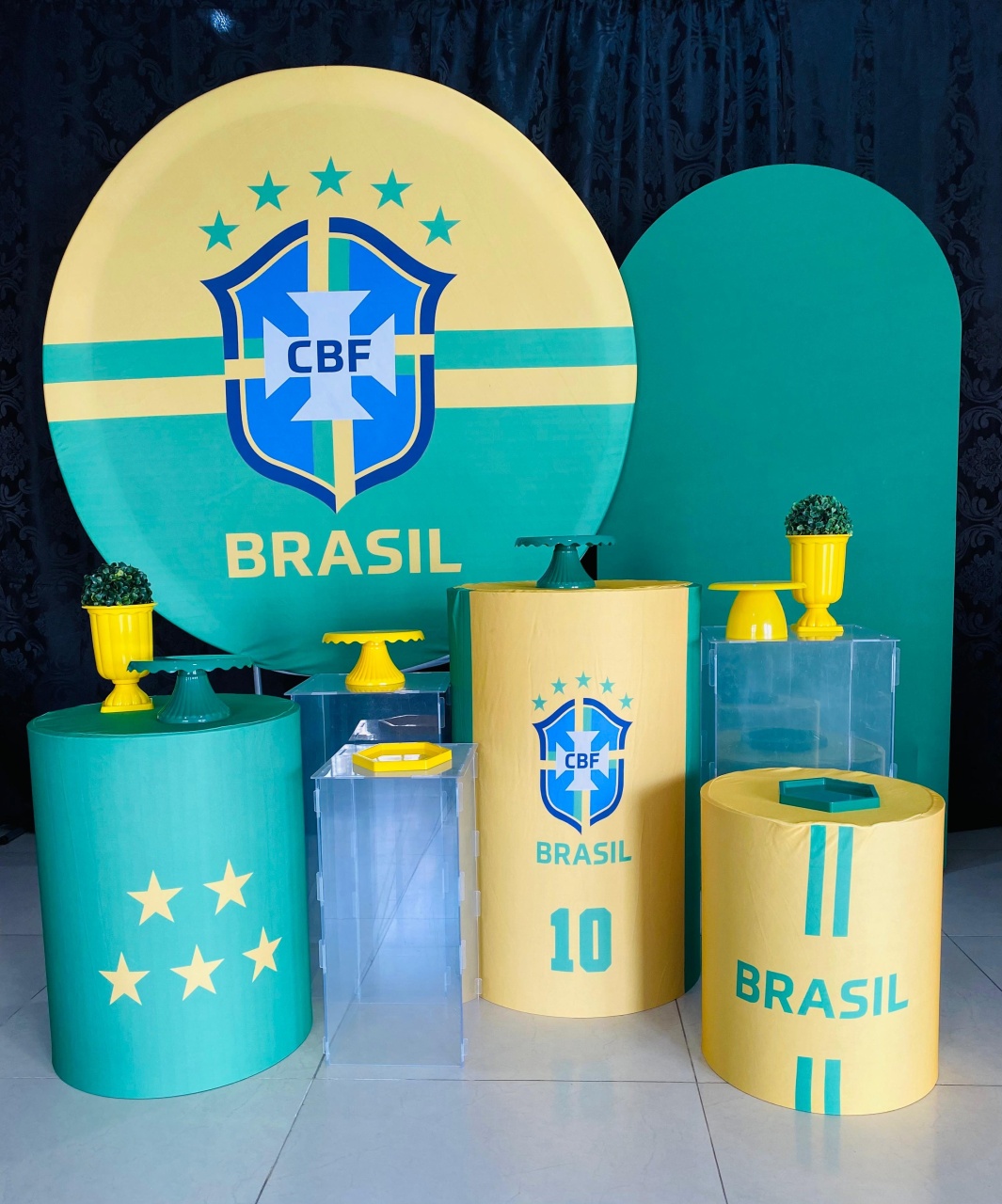 Kit  Master Brasil  - Arrazo Decorações
