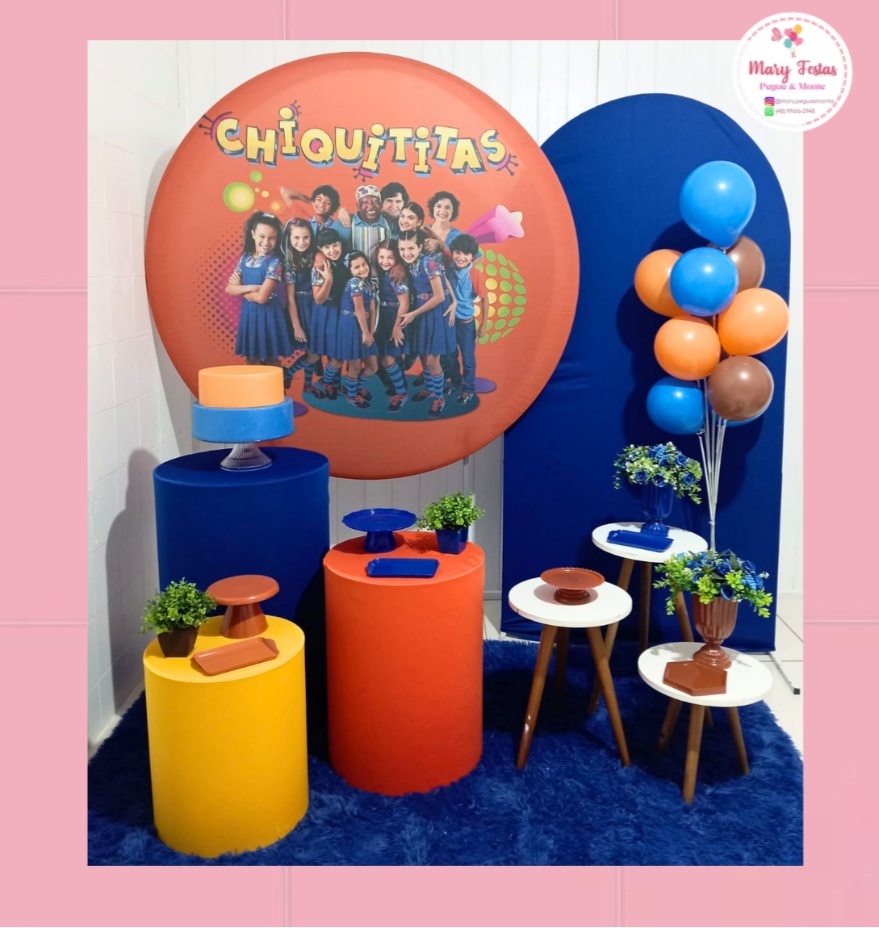 Kit 1 - Chiquititas - CATÁLOGO MARY FESTAS PEGUE E MONTE