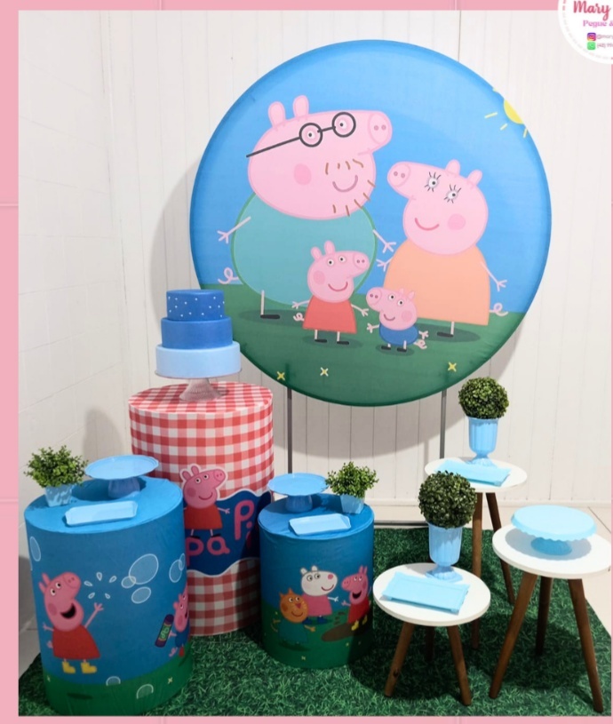 Kit 2 - Peppa Pig - CATÁLOGO MARY FESTAS PEGUE E MONTE