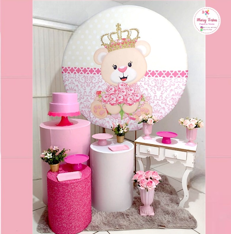 Kit 2 - Ursa Realeza  - CATÁLOGO MARY FESTAS PEGUE E MONTE