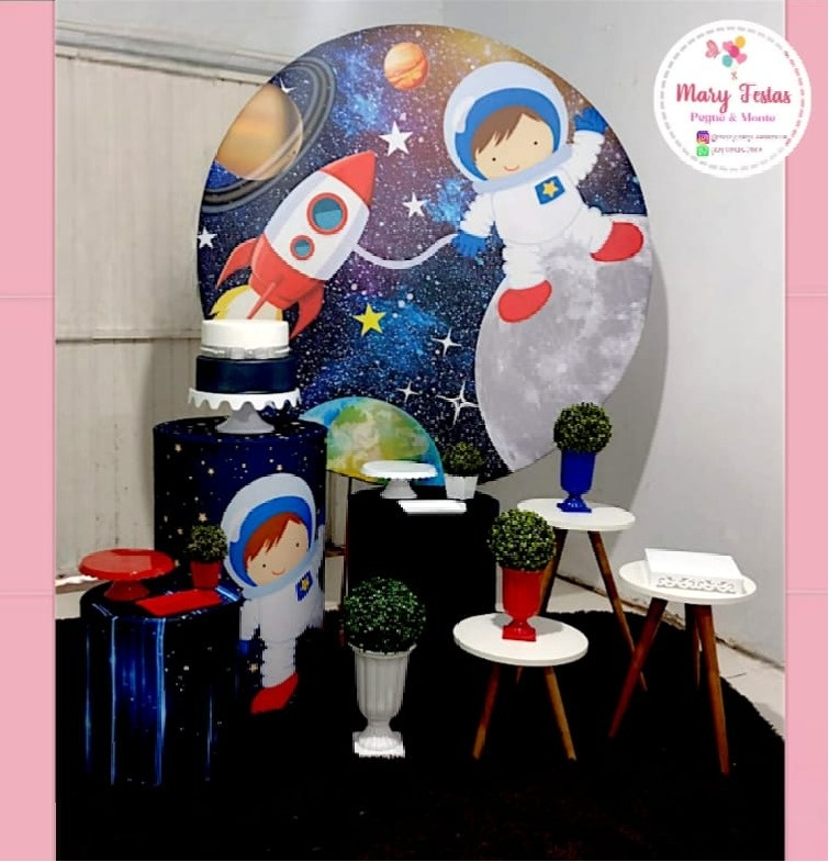 Kit 2 Astronauta - CATÁLOGO MARY FESTAS PEGUE E MONTE