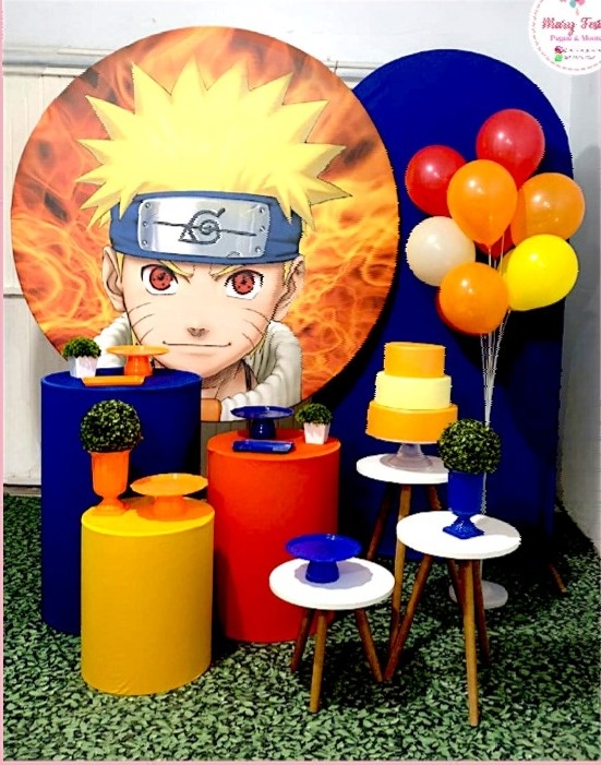 Kit 1 - Naruto  - CATÁLOGO MARY FESTAS PEGUE E MONTE
