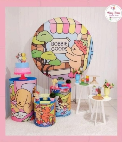Kit 2 - Bon Goods (Menina) - CATÁLOGO MARY FESTAS PEGUE E MONTE