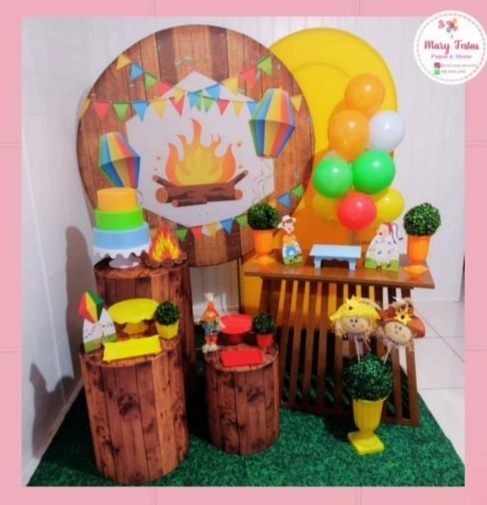 Kit 1 - Arraia Fogueira - CATÁLOGO MARY FESTAS PEGUE E MONTE