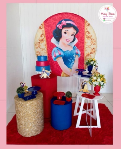 Kit 2 - Branca de Neve - CATÁLOGO MARY FESTAS PEGUE E MONTE